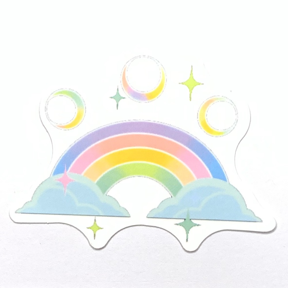 Rainbow Vinyl Sticker